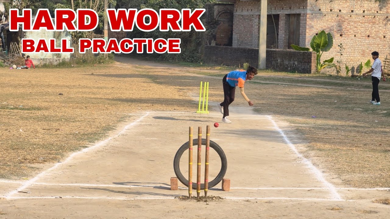 Hard work 🥎🎯🏏 Ball practice | Asif bowler....