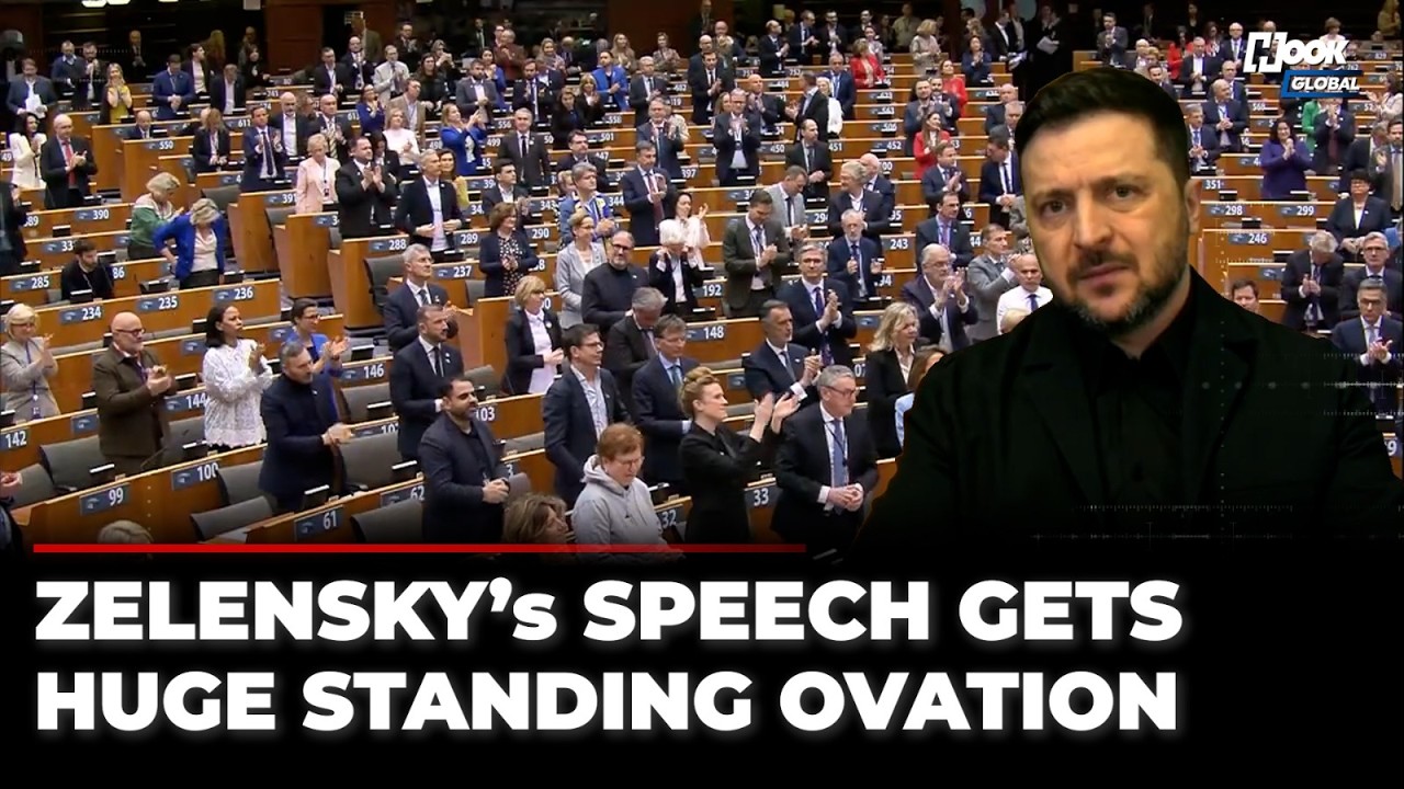 ‘We Never Chose This War’: Zelensky Gets Standing Ovation In EU Parliament On Ukraine War 4th Anniv