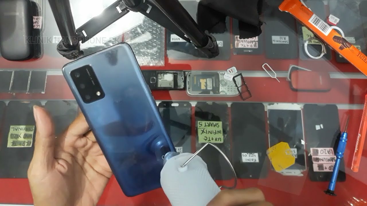 Cara ganti lcd oppo a74 4g