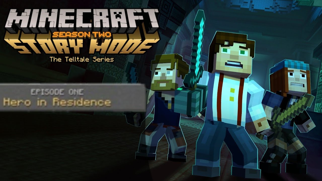 Minecraft Story mode: Season 2 Episode 1- Hero in Residence - Gameplay - No Commentary - 4K UltraHD