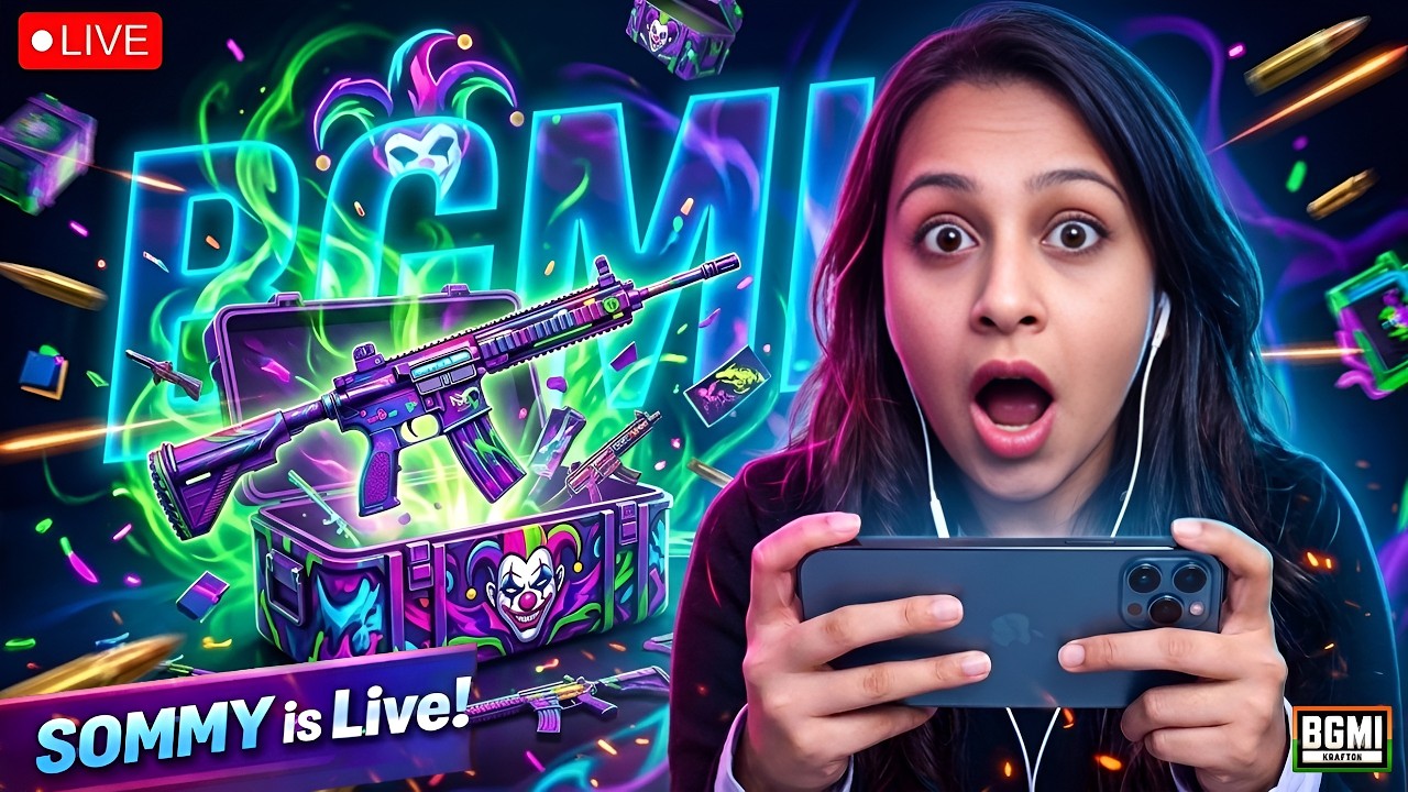 TOP 100 CONQUEROR RANK PUSH DAY -0 | BGMI LIVE | Sommy Gaming | SommyIsLive