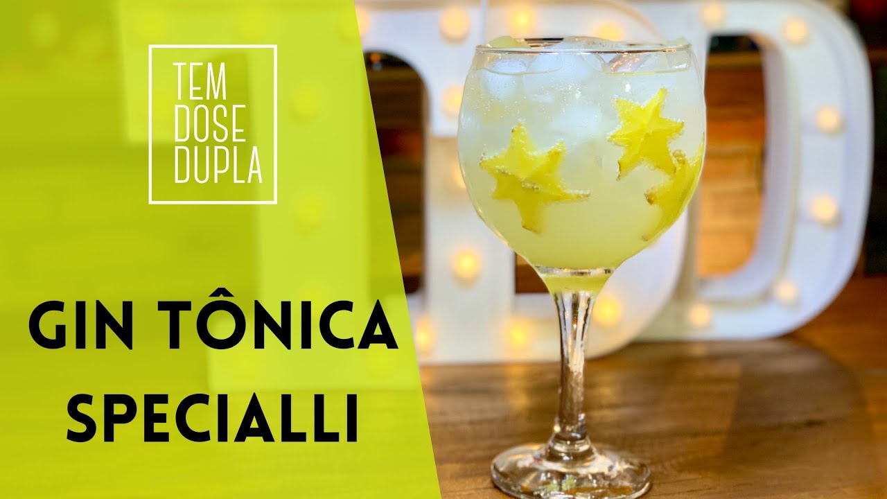 GIN TÔNICA SPECIALLI - Como Fazer - LIVE #43