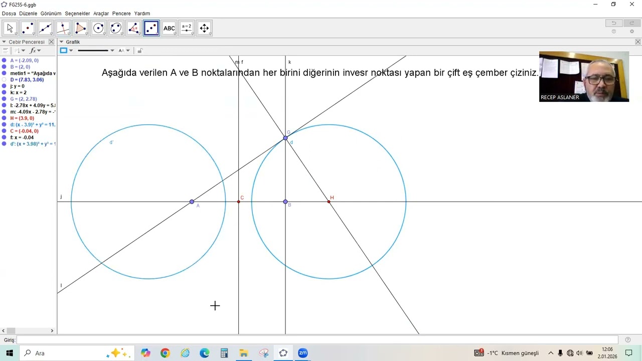 Şaşı bakan gözlerin matematiksel ifadesi