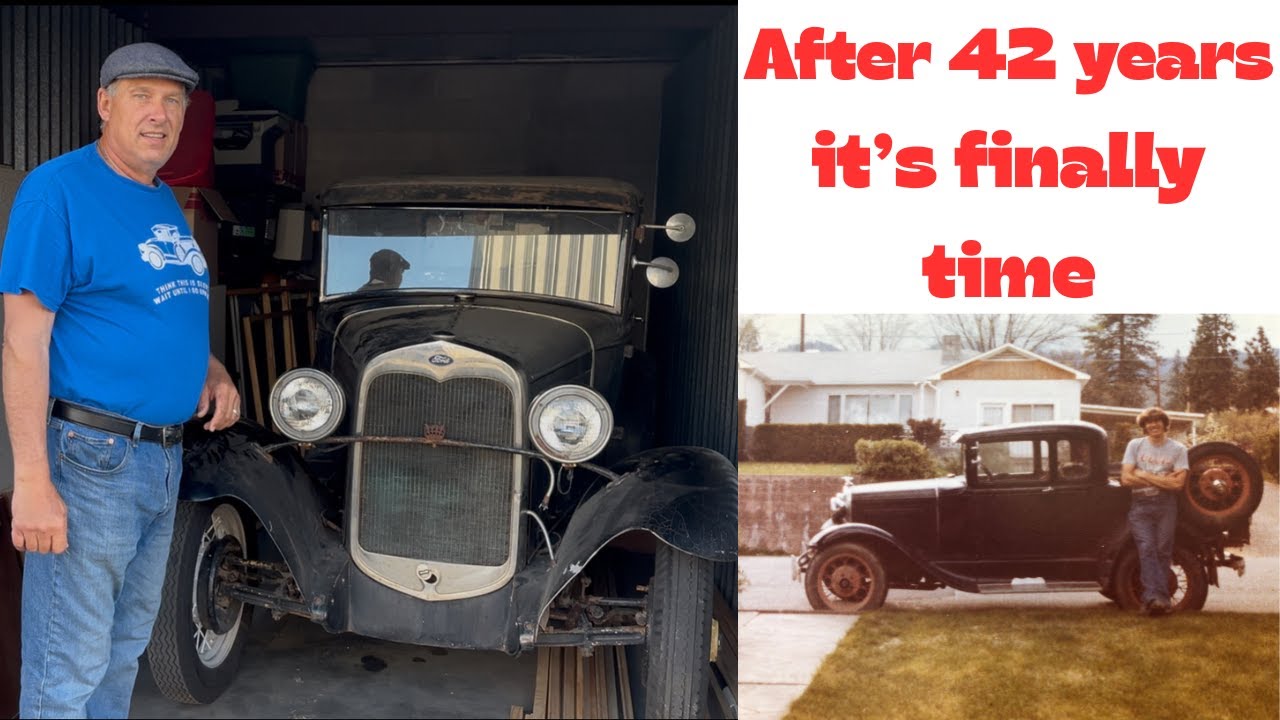 After 42 years, 1930 Model A Coupe comes home for restoration.