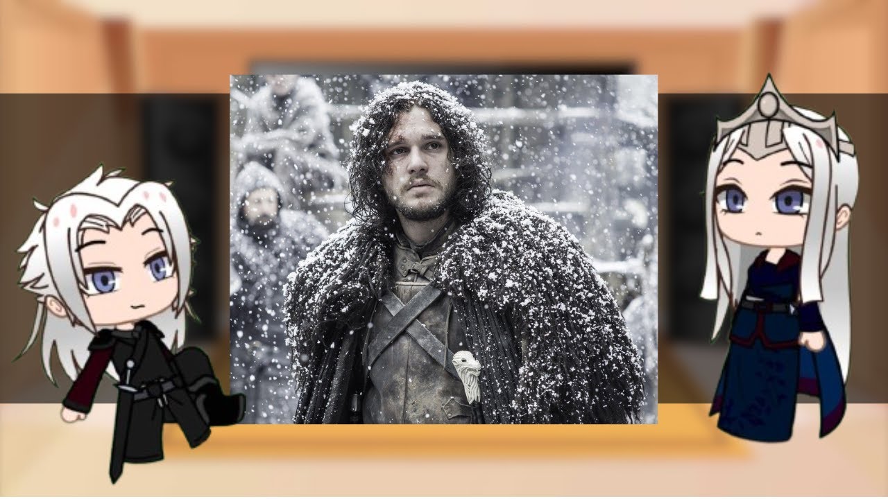 House Of The Dragon React To Jon Snow Part 3 - Gacha Reacts (Watch in 2x Speed)