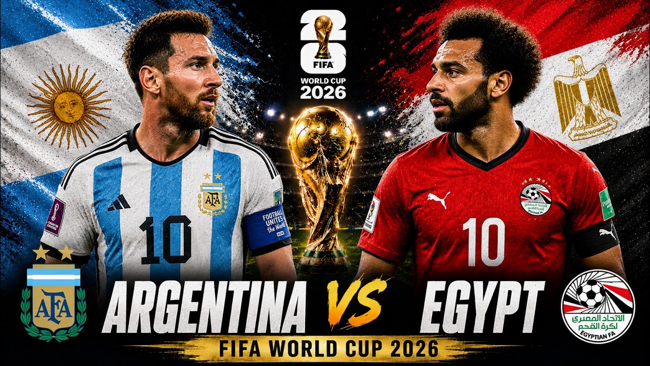 Argentina 🇦🇷 vs Egypt 🇪🇬 Full Match Highlights & All Goals | FIFA World Cup 2026 Quarter-Finals