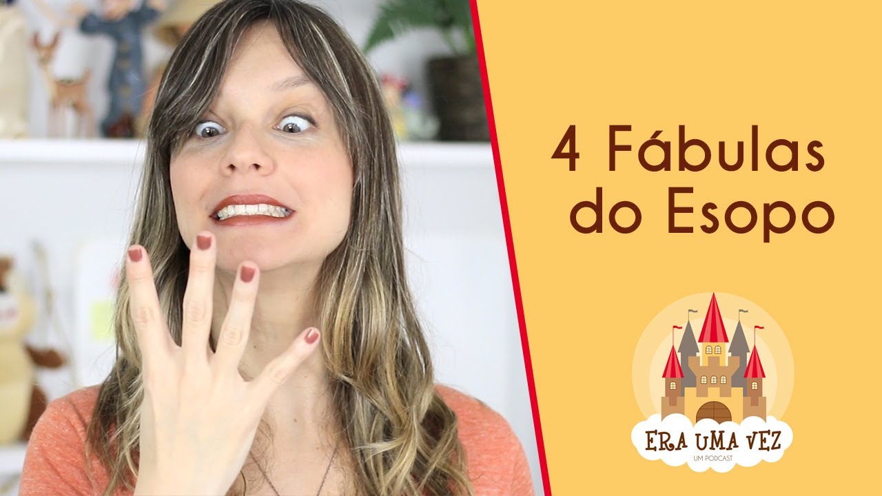 O RATO E O ELEFANTE / O GRILO E AS FORMIGAS / A RAPOSA E O CORVO / O RATINHO - Fábulas de Esopo