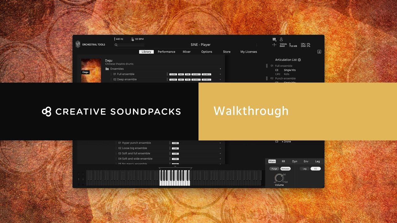 Creative Soundpacks: Dagu walkthrough
