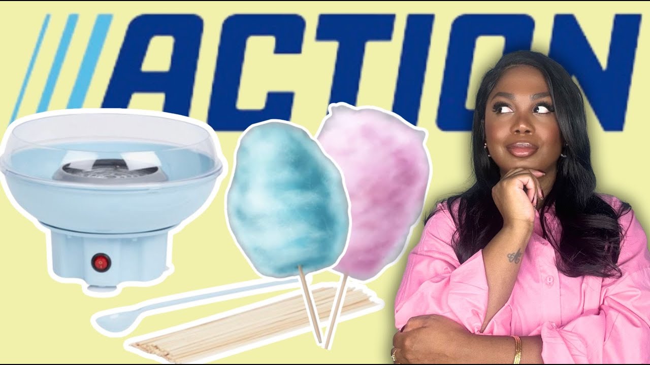 ACTION GEORGE WILKINSON SUIKERSPINMACHINE TESTEN - IS HET GOED OF TROEP? | LIFE BY NATHALIE