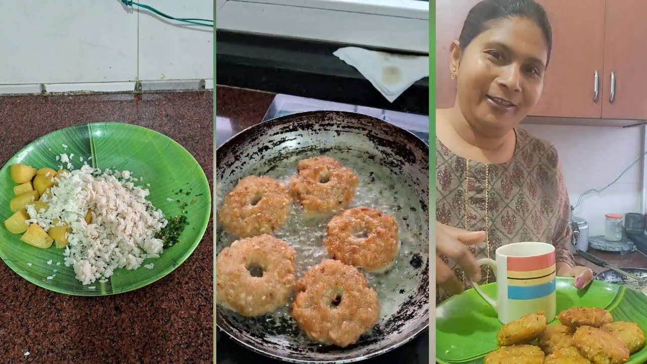 सबसे असान और जल्दी बन जाने वाला आलू चुड़ा का  मेन्दू बरा 😋