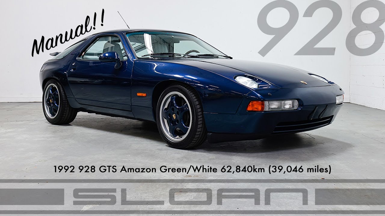 1992 928 GTS Amazon Green/White 62,840km (39,046 miles)