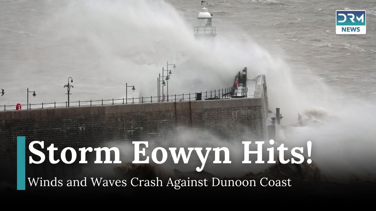 Storm Eowyn Brings Destructive Winds and Waves to Dunoon, Scotland | DRM News | AL11