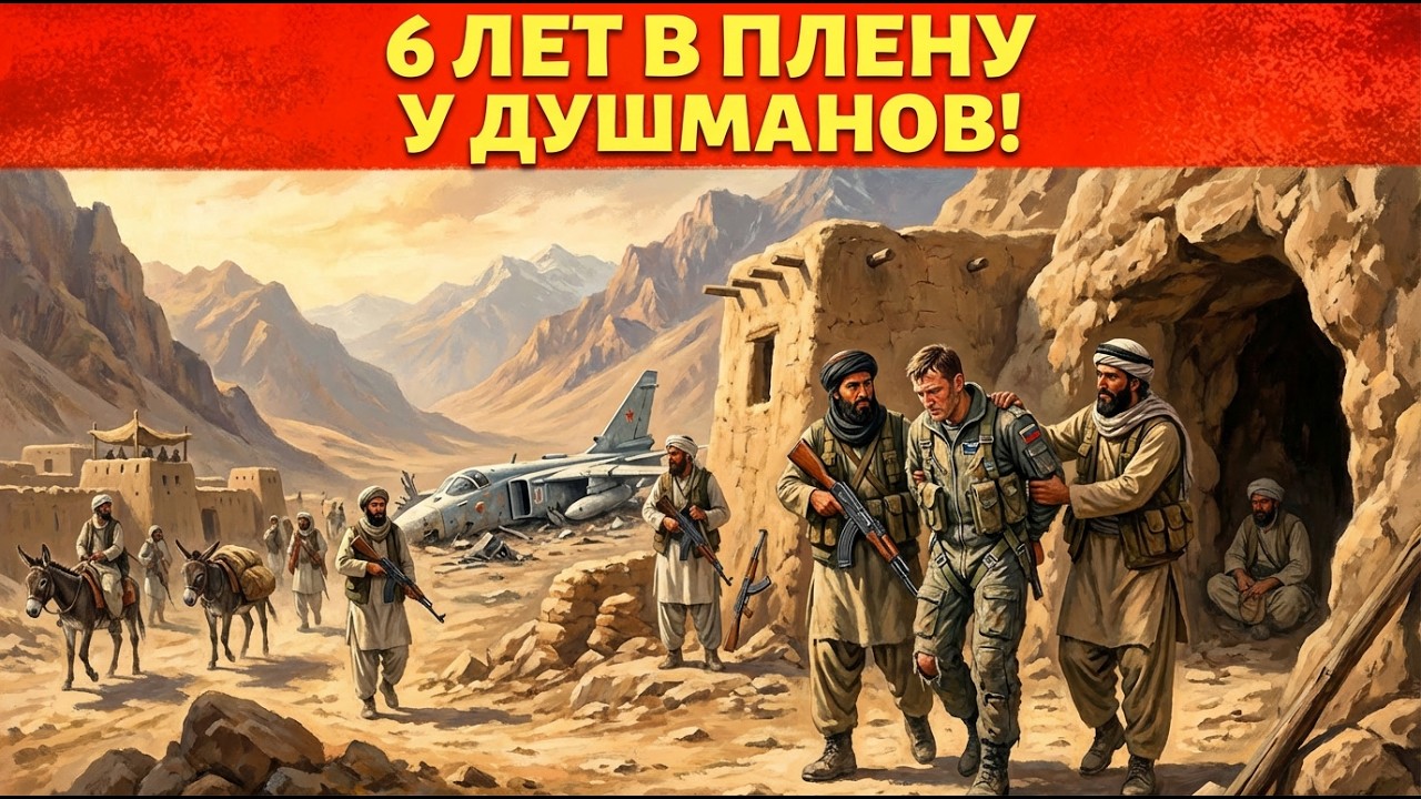 ПЛЕННЫЙ ЛЁТЧИК: КАК ШТУРМАН СУ-24 ВЫЖИВАЛ В ПЛЕНУ У ДУШМАНОВ 6 ЛЕТ
