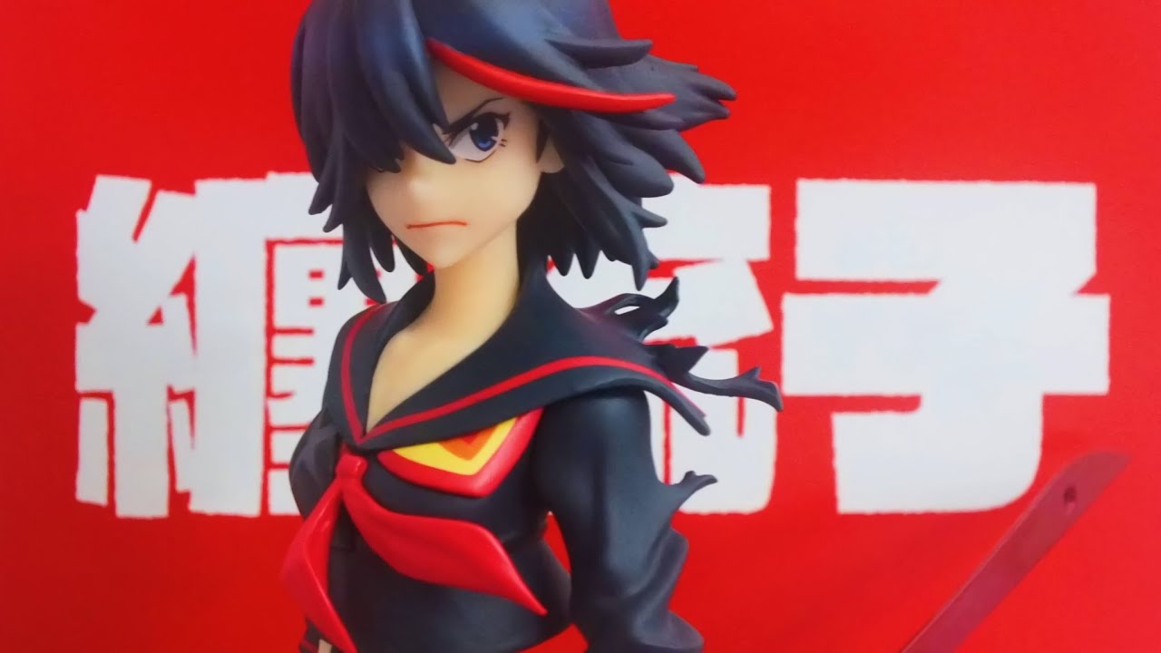 Ryuko Matoi from Kill La Kill Pop Up Parade figure - Unboxing, Review and Showcase