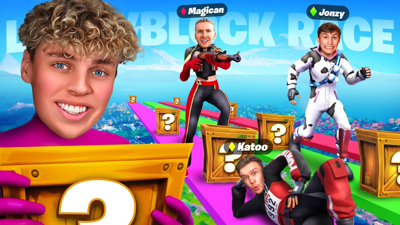 XXL CREATOR LUCKYBLOCK RACE 🎲