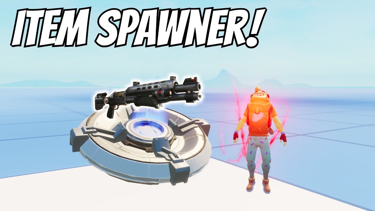 A Guide on how to use the Item Spawner In Fortnite Creative