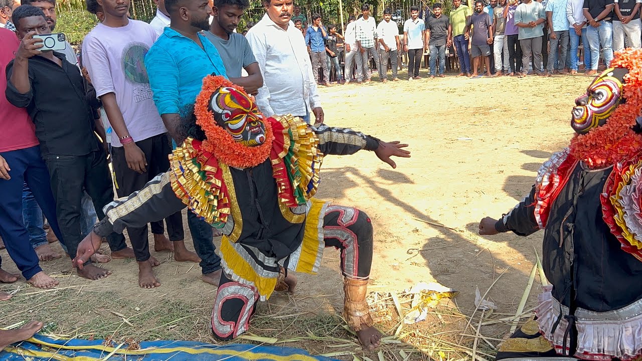 Joduguliga nema padlabettu malpe ||ಜೋಡುಗುಳಿಗ ನೇಮ ಪಡ್ಲಬೆಟ್ಟು ಮಲ್ಪೆ ಗುಳಿಗ ಪಿದಾಯಿ ಬರ್ಪಿನ ಪೊರ್ಲು #kola