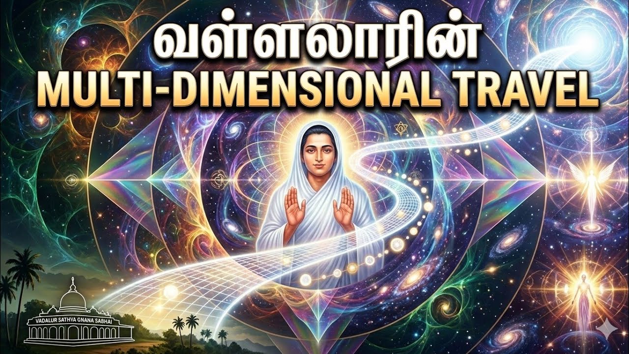Did Vallalar Travel to Other Dimensions? 😱 | வள்ளலாரின் பிரபஞ்ச பயணம்! #வள்ளலார் #அருட்பெருஞ்ஜோதி