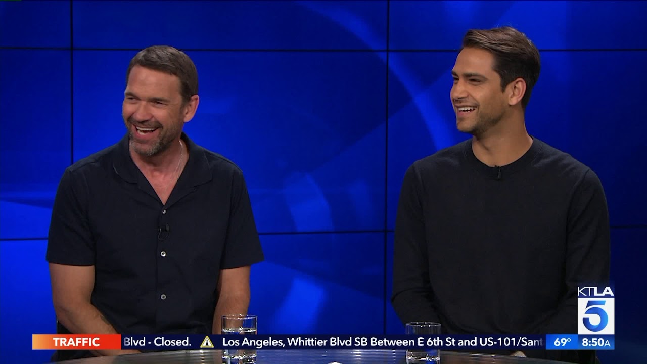 Luke Pasqualino & Dougray Scott on Filming 