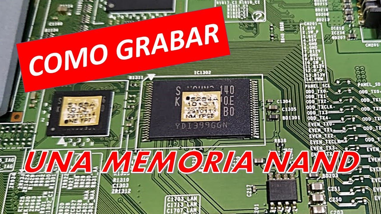 Como programar memoria nand con TNM5000