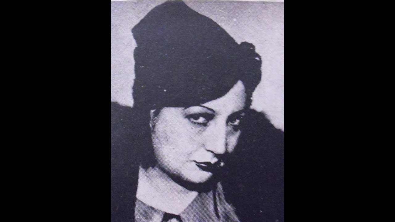 Fikriye Hanım ( Fikriye Şakrakses ) - Bir Siyah Gözlü Kız Sevdim Gayet Cilveli - Taş Plak