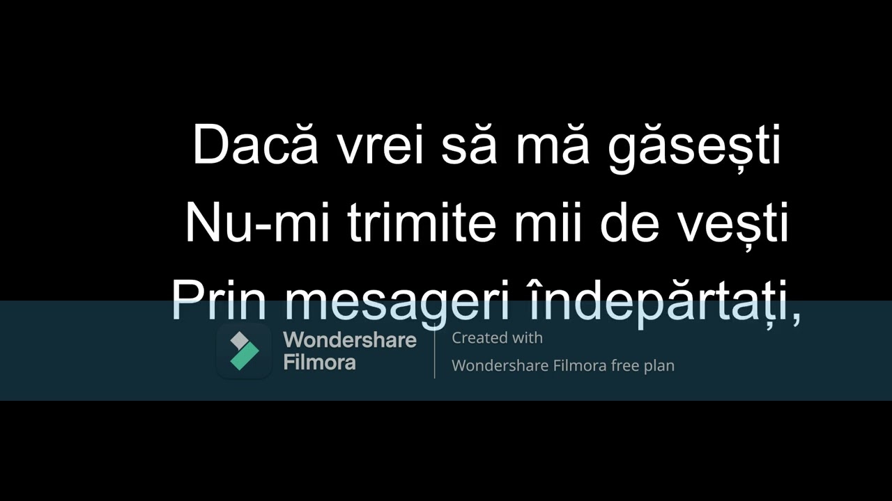 Casa mea - Karaoke