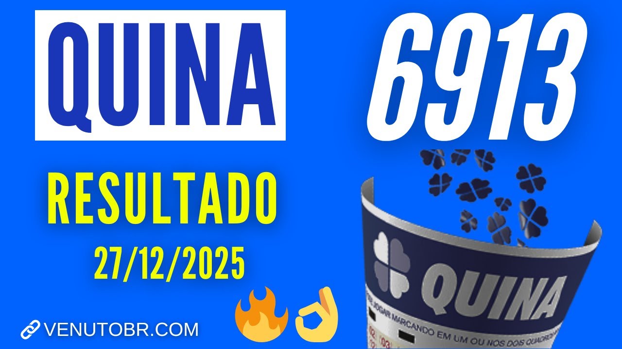 🍀 Resultado Quina 6913