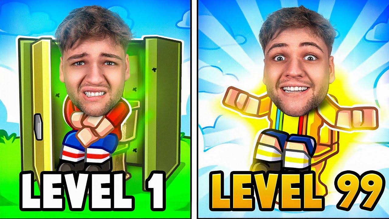 1 LEVEL VS 99 LEVEL ΤΟΥΑΛΕΤΑ ΣΤΟ ROBLOX