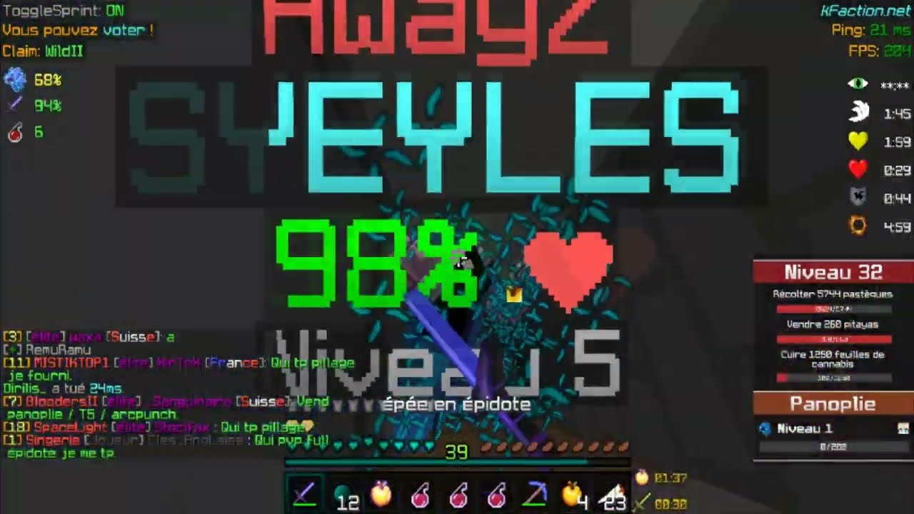 Kfaction Dropped montage + résultat concours