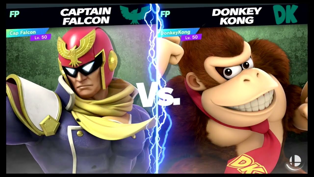 Super Smash Bros Ultimate Amiibo Fights – Captain Falcon vs the World #2 Captain vs Donkey Kong