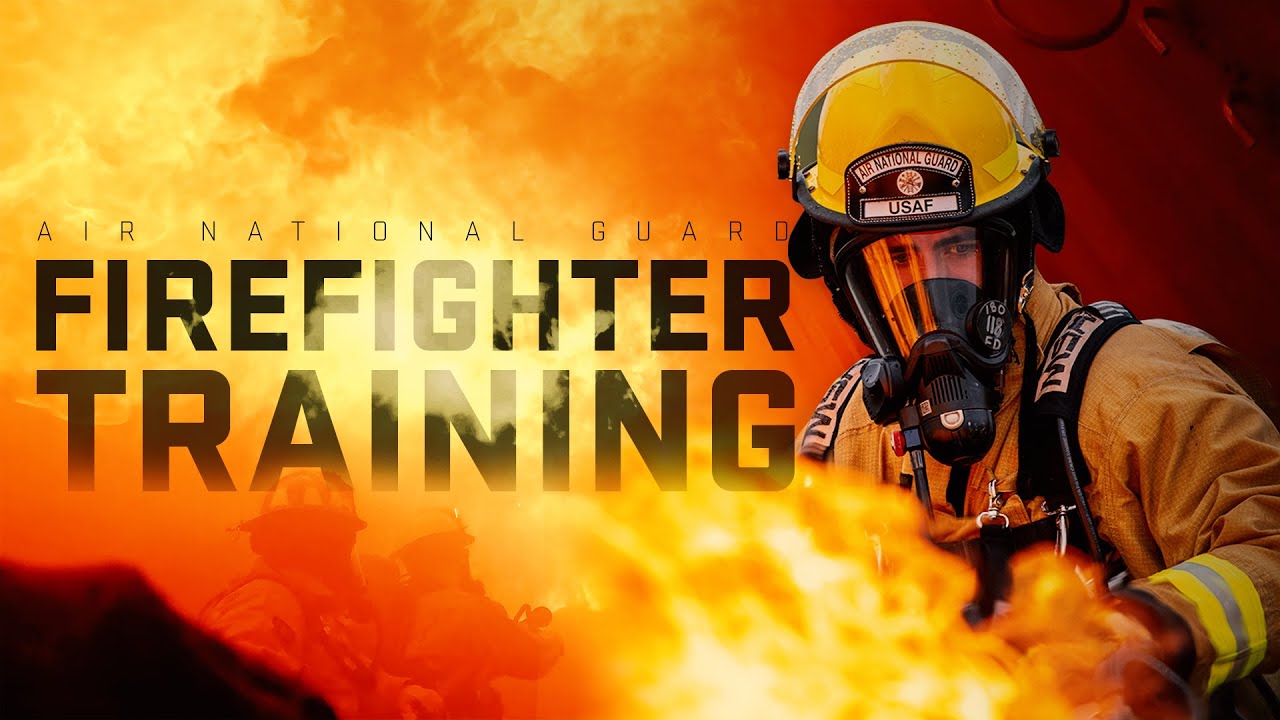 Air National Guard Firefighter Training