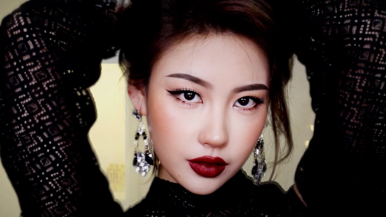 [Eng/Thai] 흑장미 메이크업 Dark Rose Makeup Tutorial l 이사배(RISABAE Makeup)