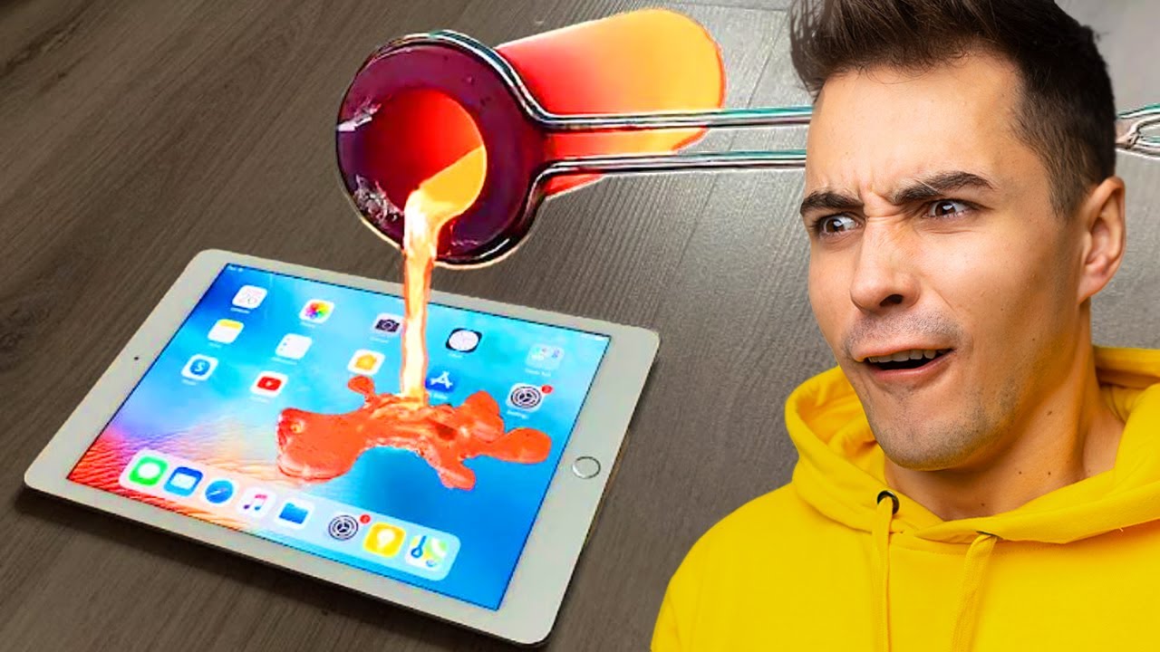 LAWA VS IPAD! Co się stanie gdy połączysz lawę z...