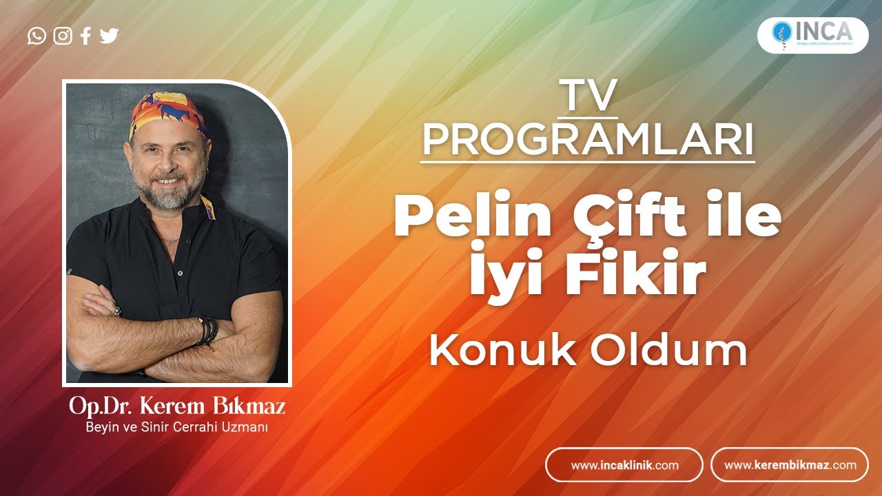 Op Dr Kerem BIKMAZ | Pelin Çift ile İyi Fikir | TRT1 12 Aralık 2018