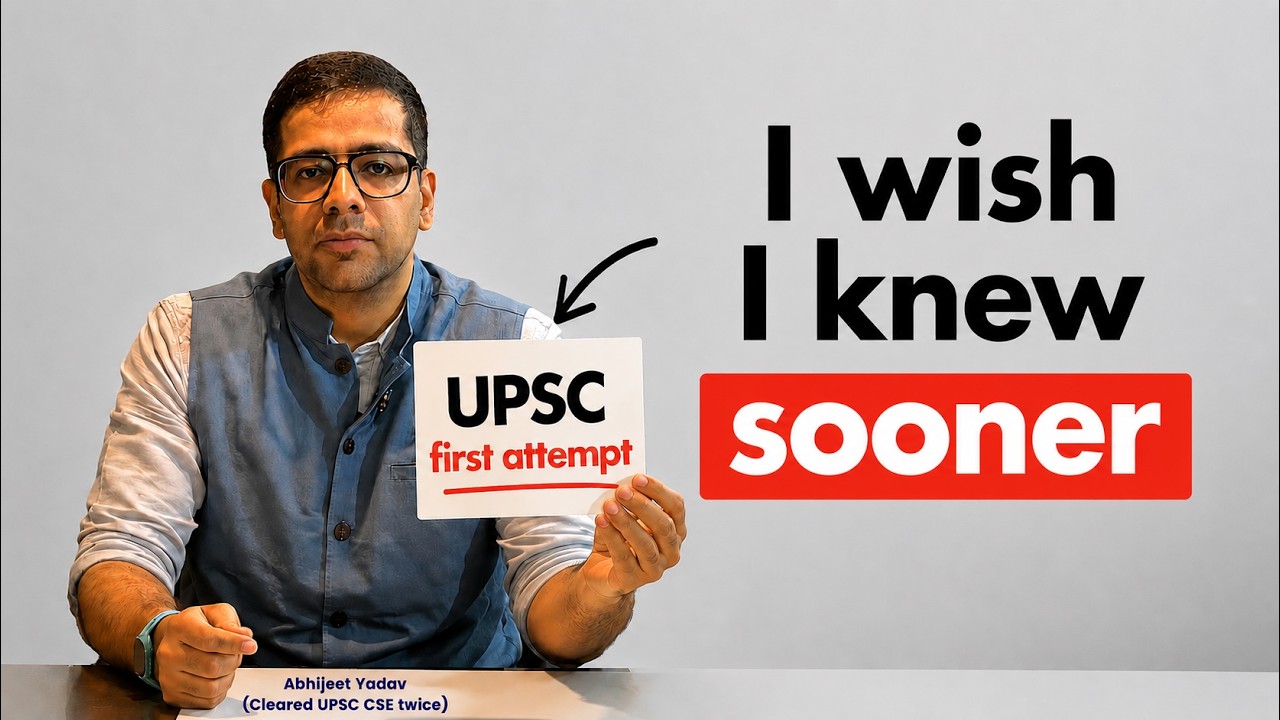 12 Things I wish I knew before my 1st UPSC attempt
