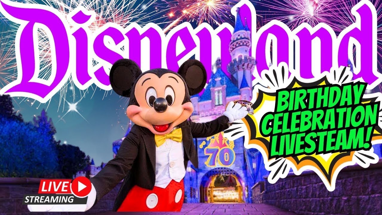 🔴 LIVE Friday at Disneyland! USO’s Birthday Livestream! Parade, Fireworks, and Fantasmic!
