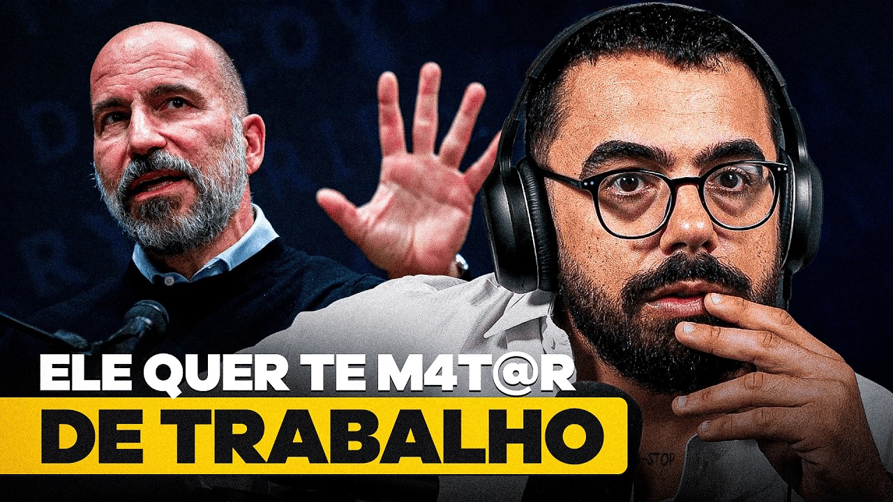 O CEO DA UBER QUER QUE VOC&Ecirc; TRABALHE MAIS | CORTES do EDSON CASTRO