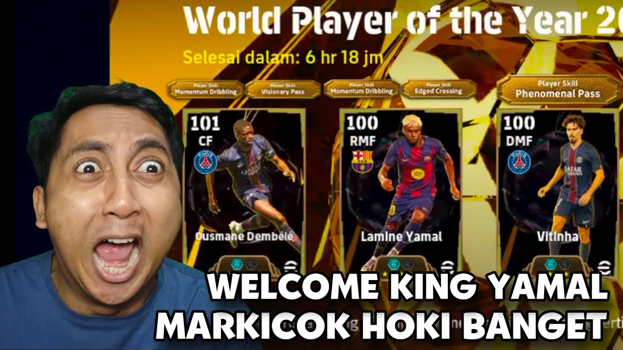 TERNYATA BEGINI RASANYA GACHA YAMAL EPIC BALLON D’OR ALL IN EFOOTBALL 2026!!