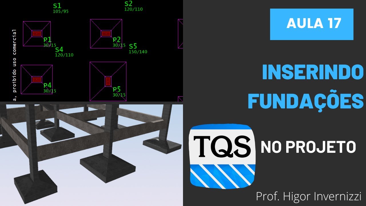 #17 CURSO TQS - INSERINDO FUNDAÇÕES