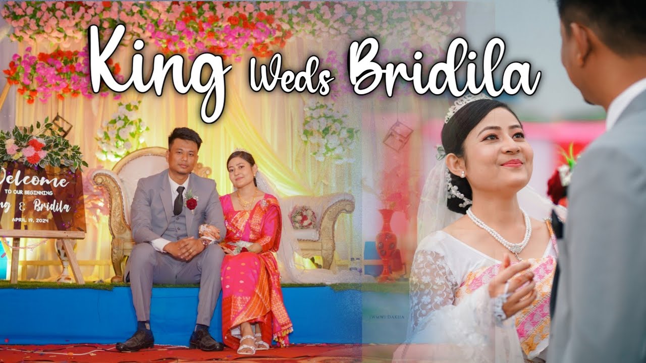 King Weds Bridila || Bodo Christian Wedding