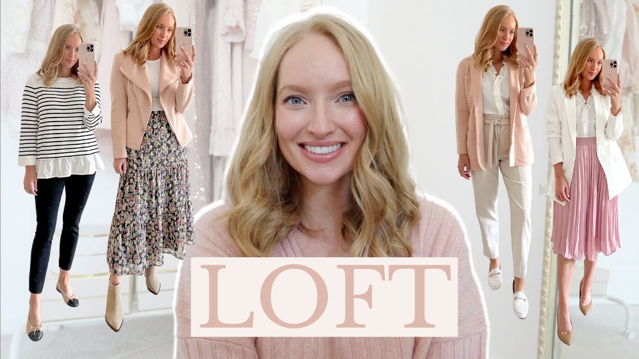 Back To School Outfit Ideas for Work + LOFT New Arrivals (Pre Fall Try On Haul)