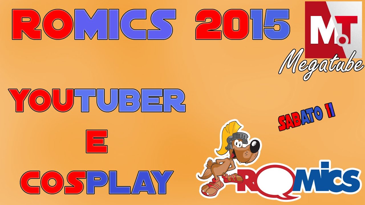 ROMICS 2015 - YOUTUBE E COSPLAY [AFTERMOVIE]