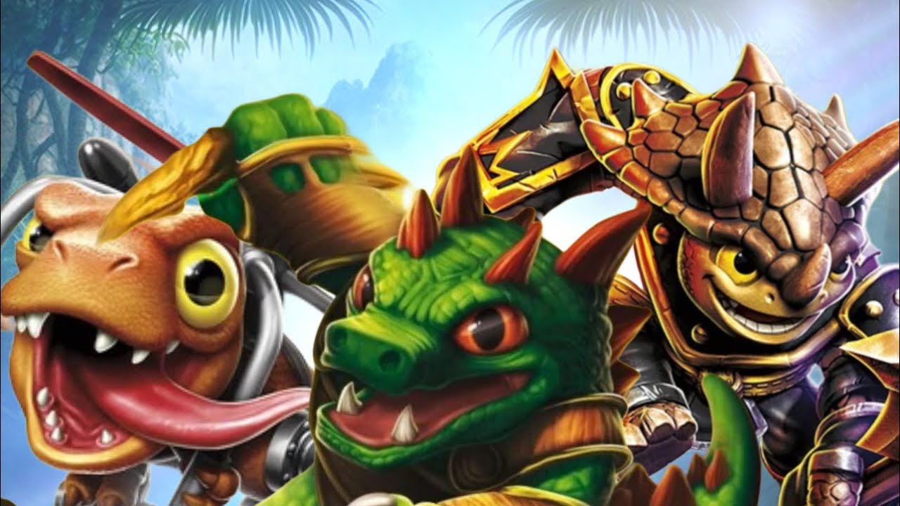 Совершенно безумная история Skylanders: Множество динозавров