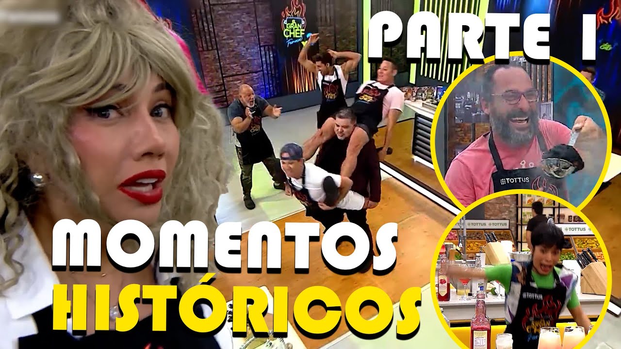 Los momentos m&aacute;s memorables de la historia de El Gran Chef Famosos 👨&zwj;🍳 | Parte 1
