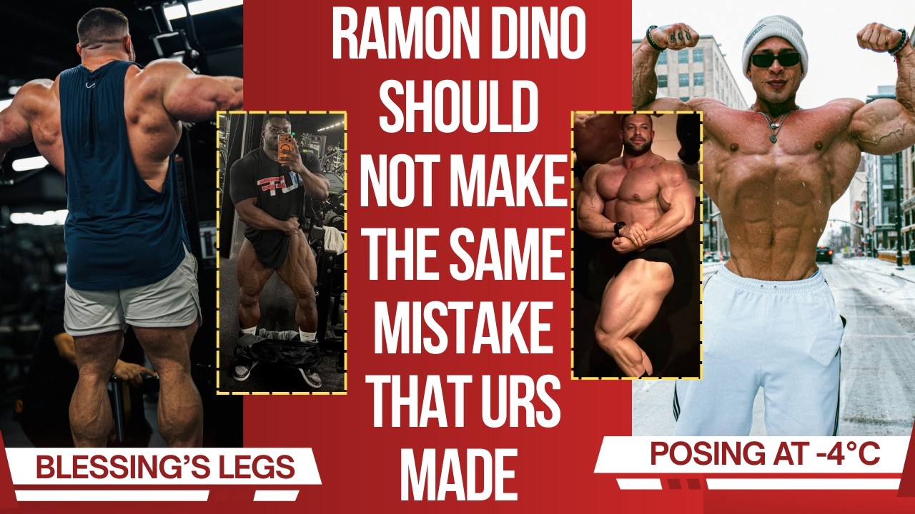 Ramon posing at -4°C + Derek doesn't get enough respect + Blessing's legs look good +Leandro vs Foda