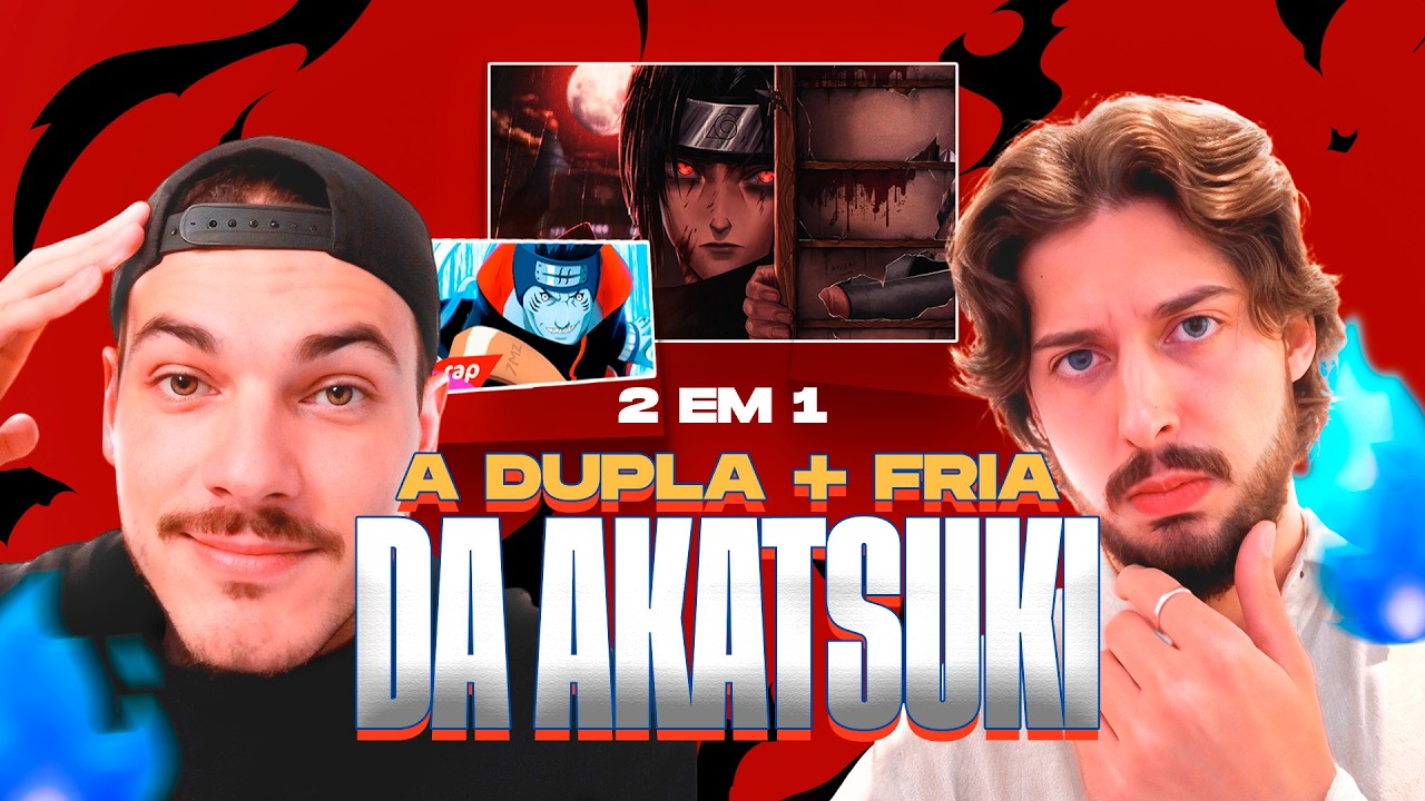 REACT 2 em 1 Naruto (Itachi Uchiha Olhos Cansados | Kisame UMA BIJUU SEM CAUDA )