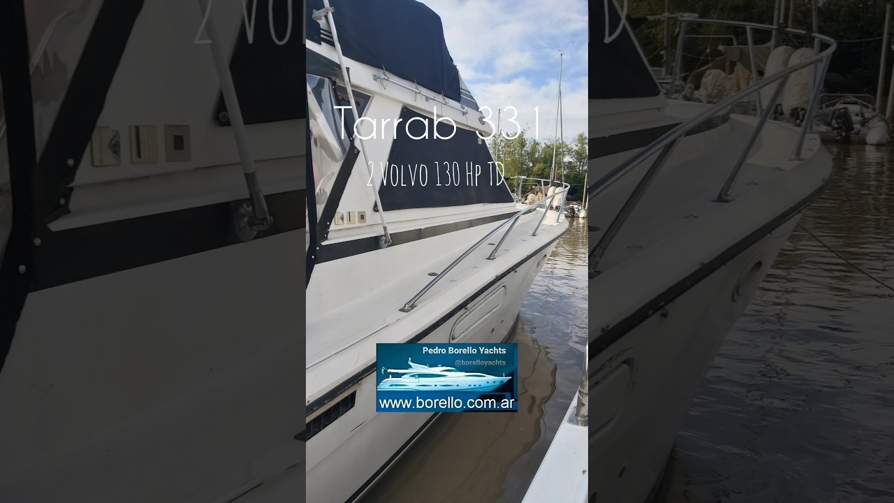 👉 Tarrab 331 (2) Volvo 130 HP TD 👉 en borello.com.ar 👉 Sumate al &iacute;nstagram @borelloyachts 👉 #nautica