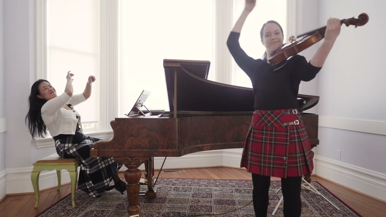 Cooley's Reel and Drowsy Maggie - Caroline Olsen (viola) and Karen Lee-Morlang (piano)