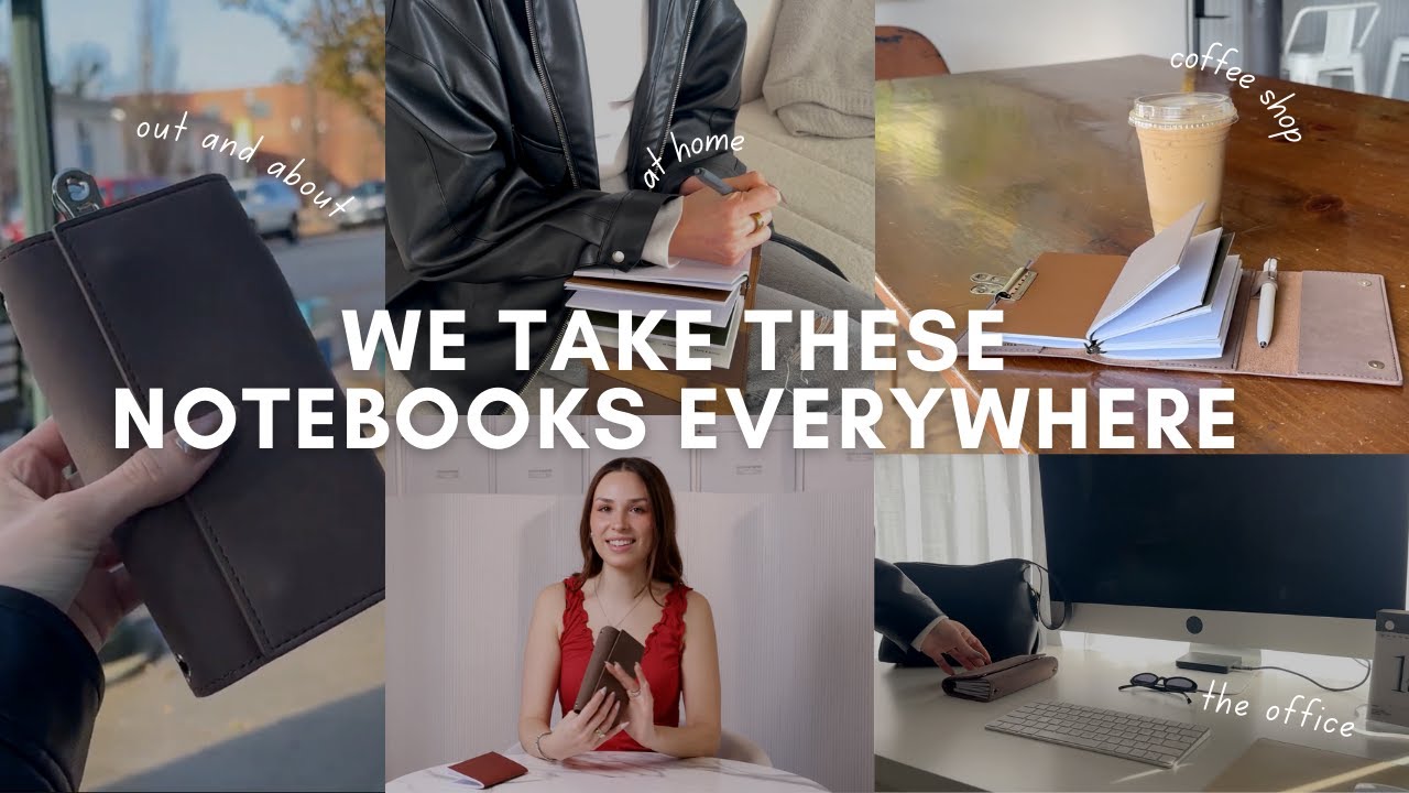 This is the only planner + journal you'll need in 2025! New Travel Notebook | Cloth & Paper