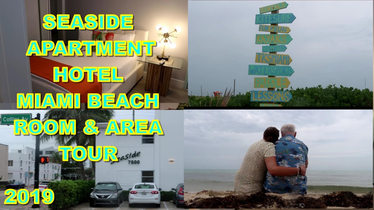 Seaside Apartment Hotel  / Miami Beach / Room Tour